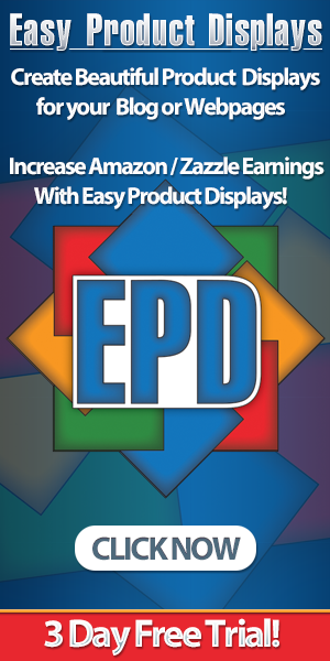 Easy Product Displays for Amazon and Zazzle Affiliates